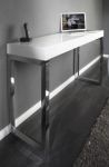 Biurko Konsola Feminiti White Desk 120 białe lakierowane  - Invicta Interior 4